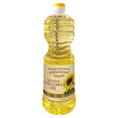 Refined deodorized Sunflower Oil 1l  $3.20