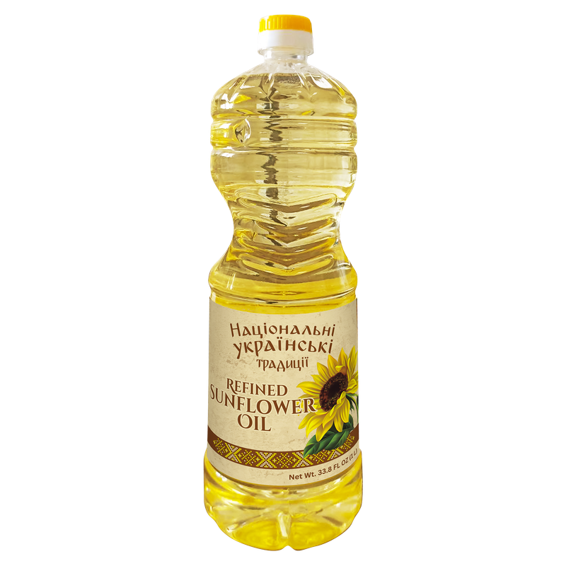 Refined deodorized Sunflower Oil 1l  $3.20