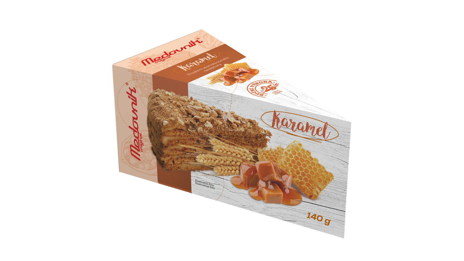 Medovik Caramel Cake $1.75