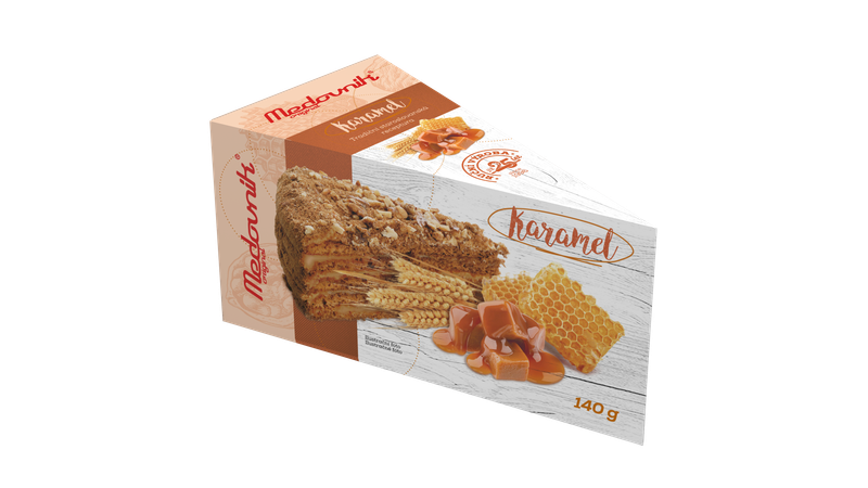 Medovik Caramel Cake $1.75