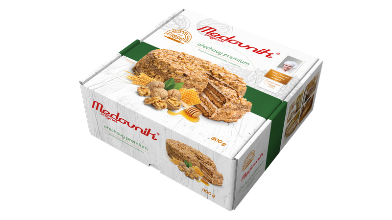 Medovik Walnut Premium Cake $12.00