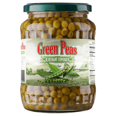 Green Peas "Moldova"690g $1.95