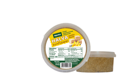 Sunflower halva vanilla "Norsu" 550g $2.25
