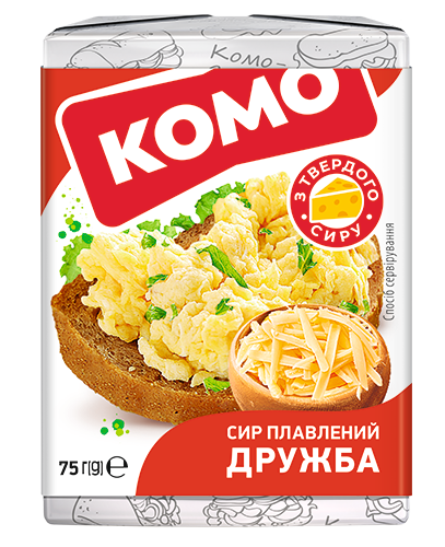KOMO Spread Cheese Friendship (DRUZHBA) $0.90