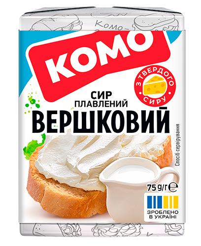 KOMO Spread Cheese Creamy (SLIVOCHNIY)) $0.90