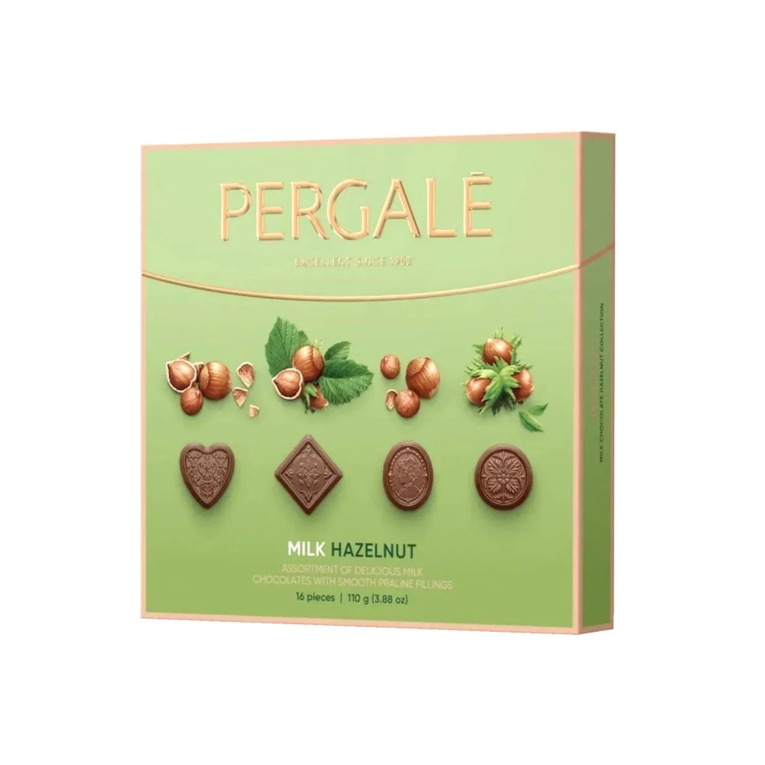 Pergale Assorted Sweets  Hazelnut with Milk Chocolate $2.95