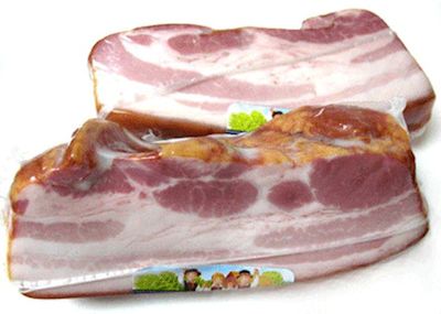 Cured and Smoked Bacon "Sokolow"  $6.95 lb