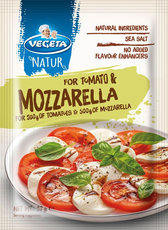 Vegeta Natur Spices for TOMATO AND MOZARELLA SALAD $0.65