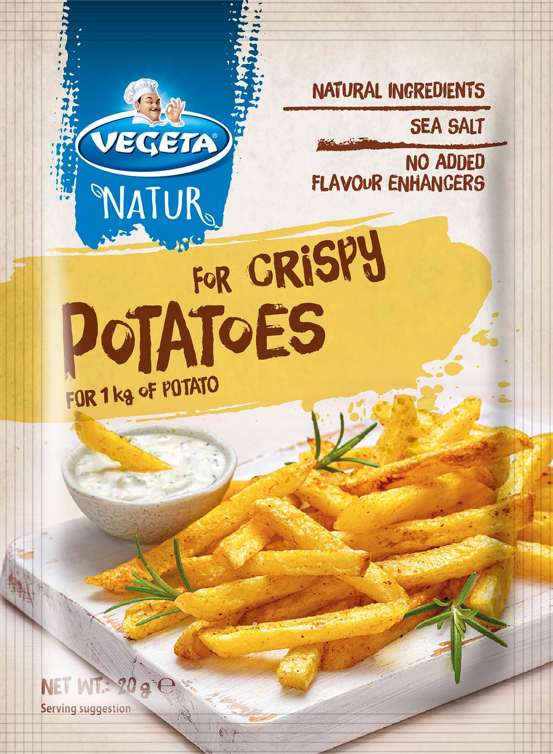 Vegeta Natur Spices for CRISPY POTATOES $0.65
