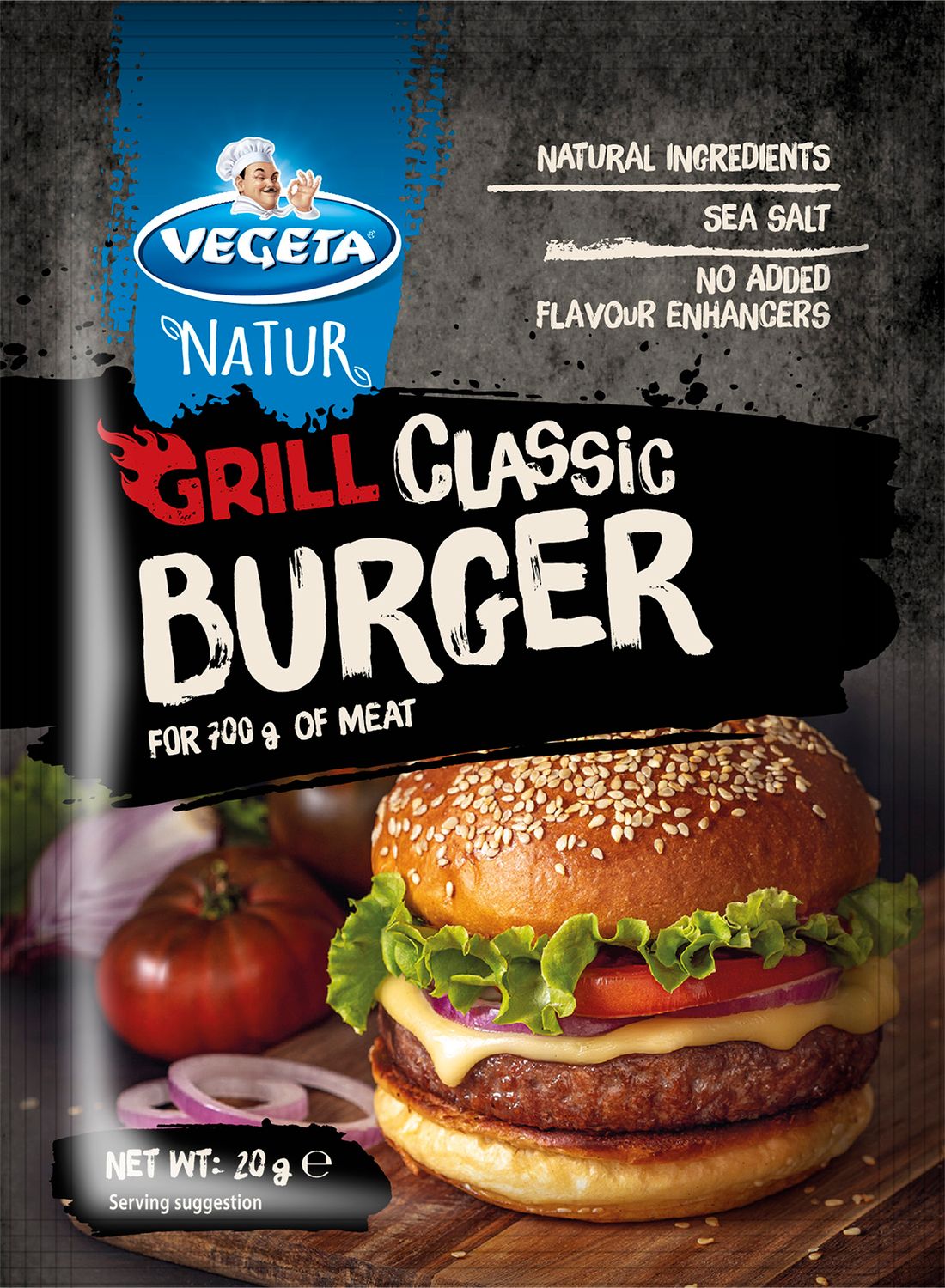 Vegeta Natur Spices GRILL BURGER $0.65