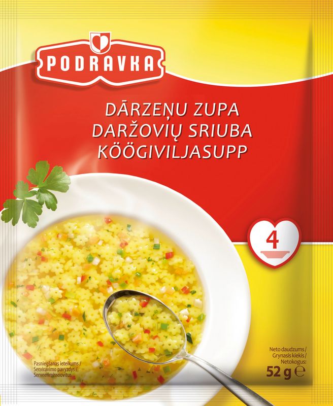 Star Vegetable Soup Podravka $0.95