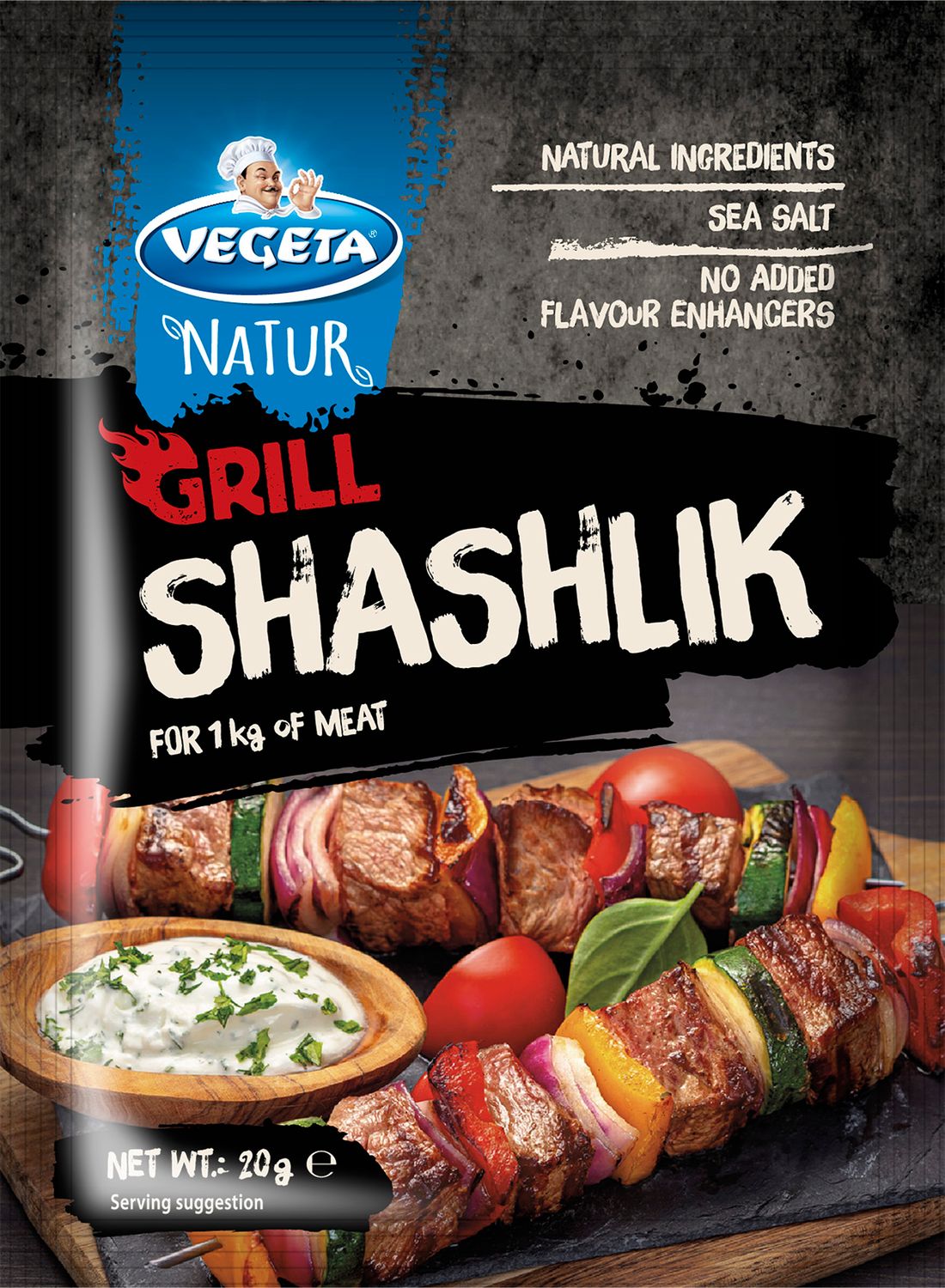 Vegeta Natur Spices GRILL SHASHLIK $0.65