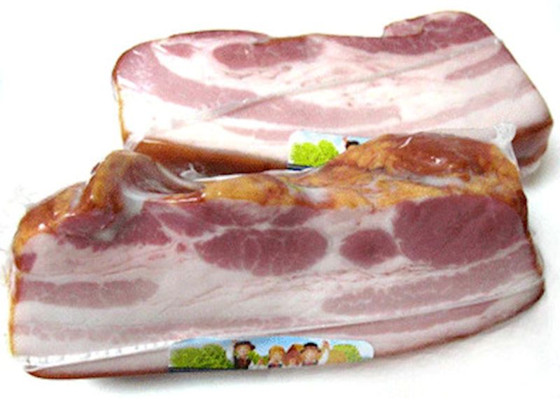 Cured and Smoked Bacon "Sokolow"  $6.95 lb
