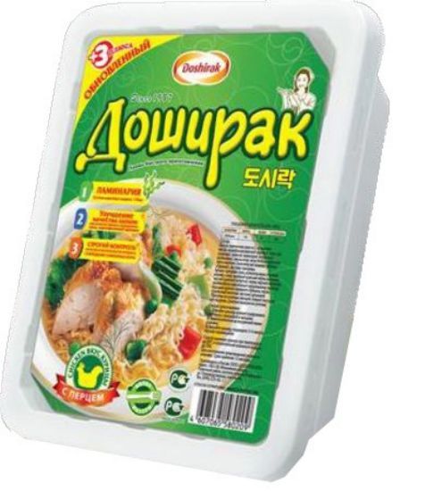 Doshirak Hot and Spicy Flavor Chicken Noodles $1.05