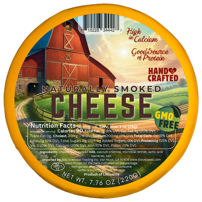 Naturally Smoked Cheese $5.25