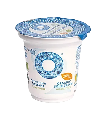 Organic Sour Cream 20% $1.85