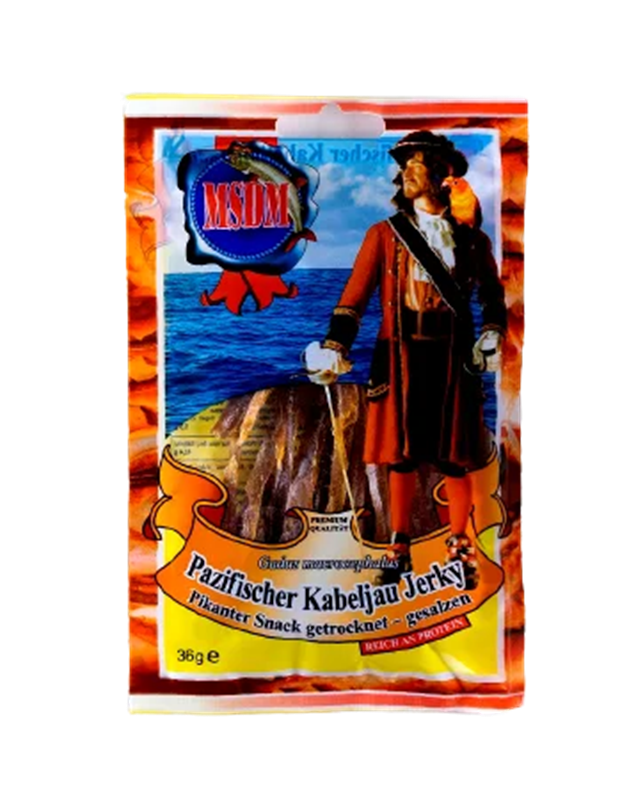 Pacific Cod Jerky With Chilli $2.45