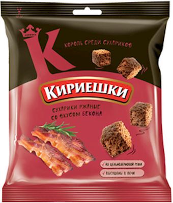 SuharikiI "KIRIESHKI" With Bacon Flavor  $0.90