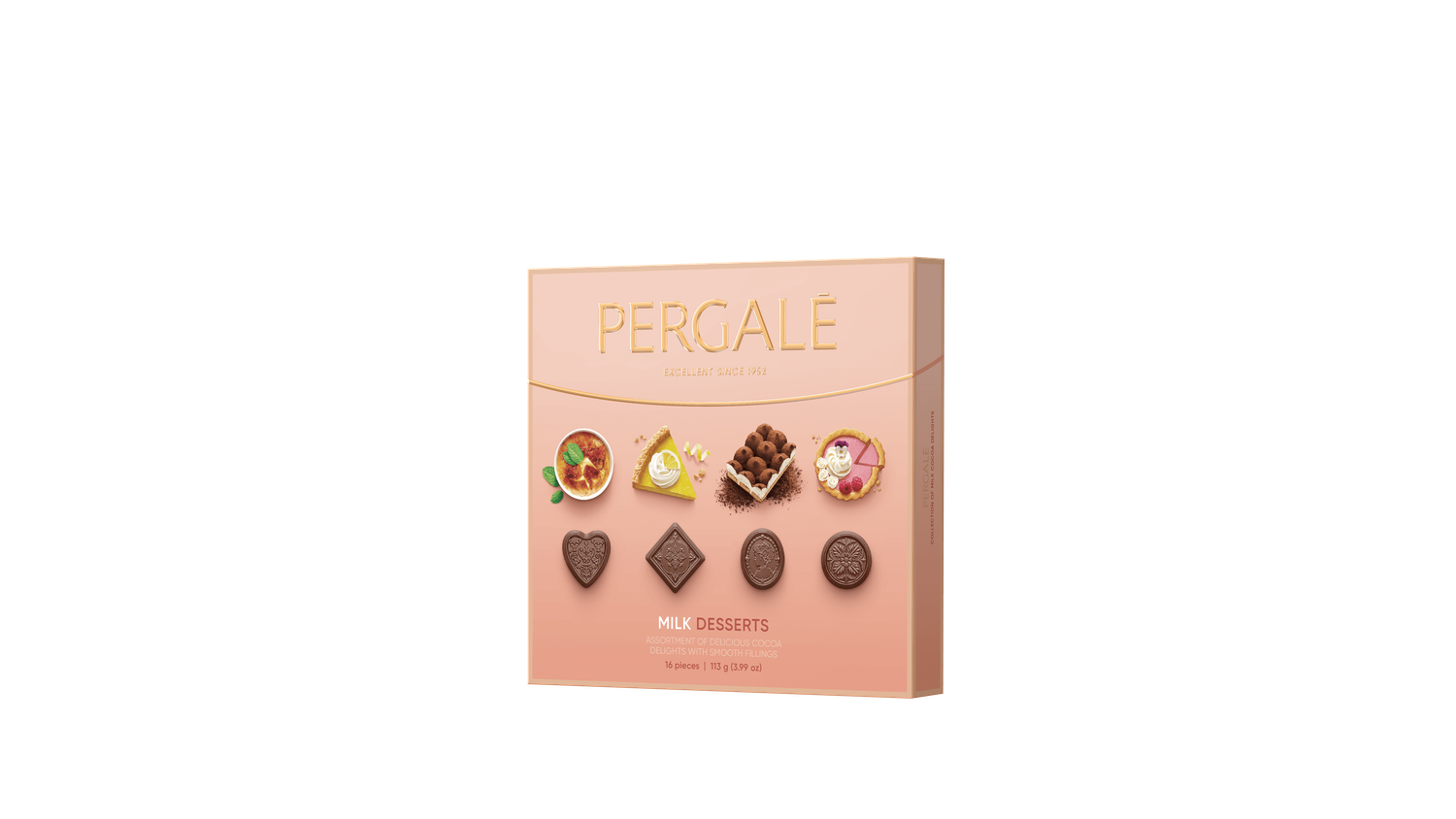 Pergale Assorted Sweets Milk Dessert Chocolate $2.95