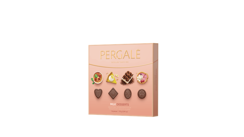 Pergale Assorted Sweets Milk Dessert Chocolate $2.95