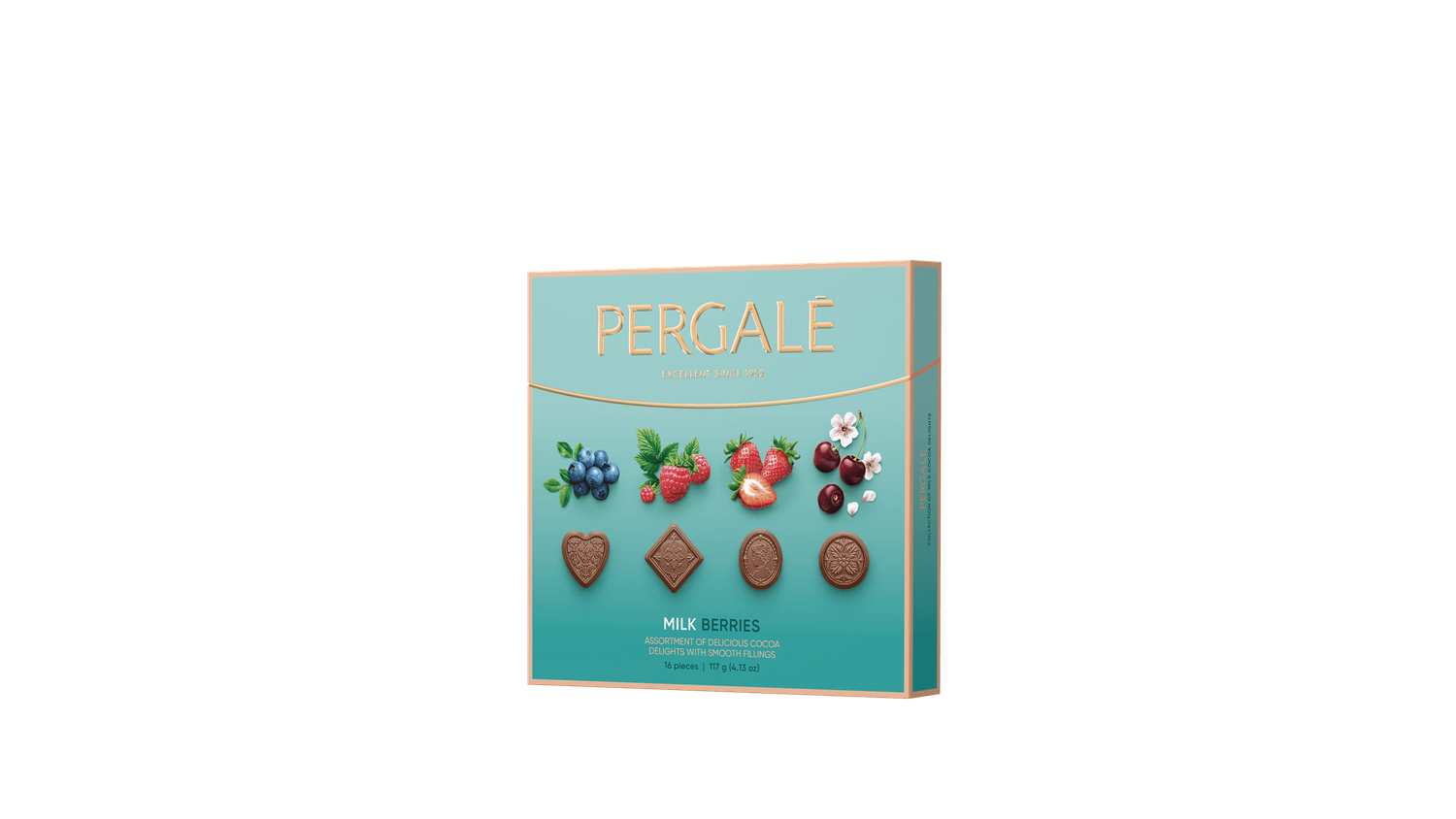 Pergale Assorted Sweets Milk Berries Chocolate $2.95