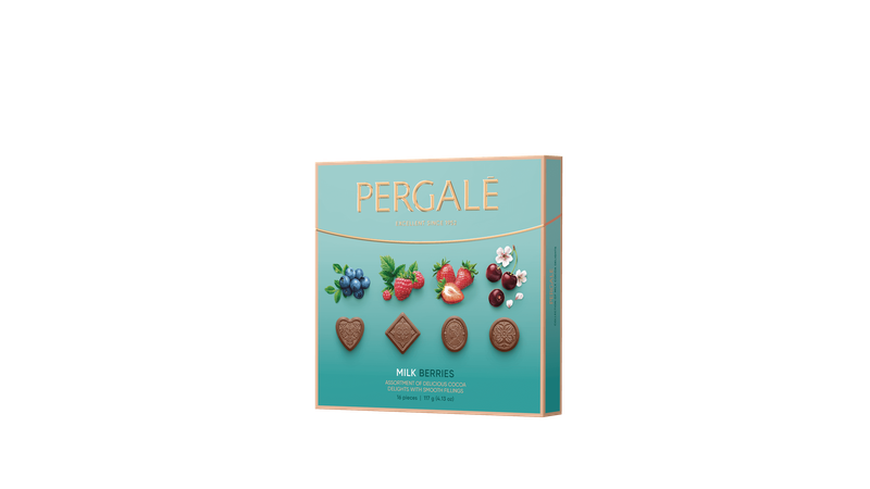 Pergale Assorted Sweets Milk Berries Chocolate $2.95