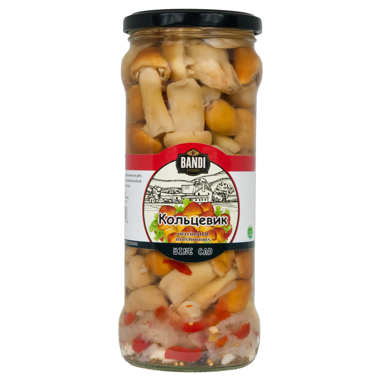 Bandi Marinated Wine Cap Koltzevik Mushrooms $3.10