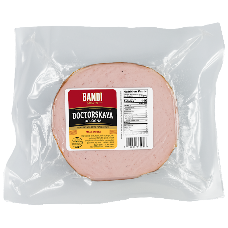 "BANDI MEATS"  Doctorskaya Bologna $4.20