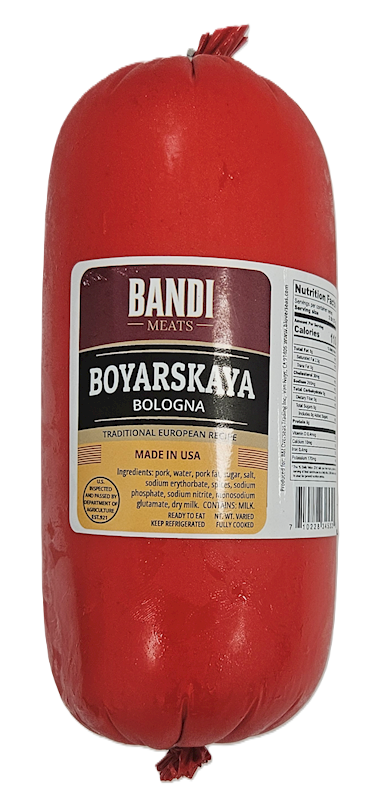 "BANDI MEATS"  Boyarskaya Bologna $4.20