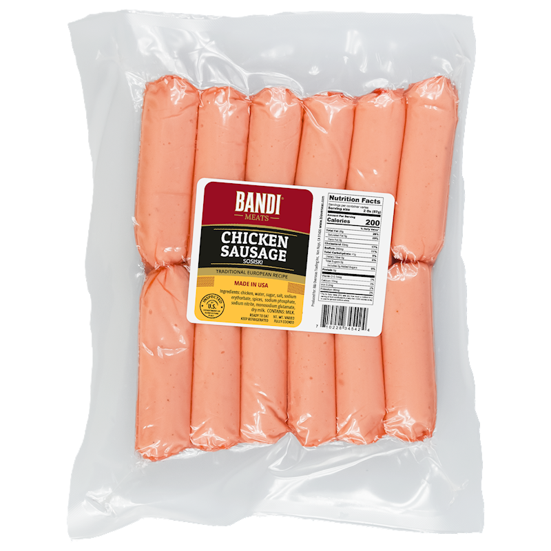 "BANDI MEATS" Chicken Sausages $4.20