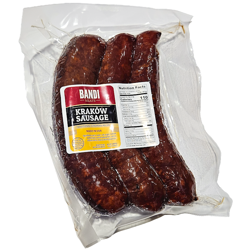 "BANDI MEATS" Kraków Sausage $5.20