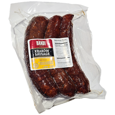 "BANDI MEATS" Kraków Sausage $5.20