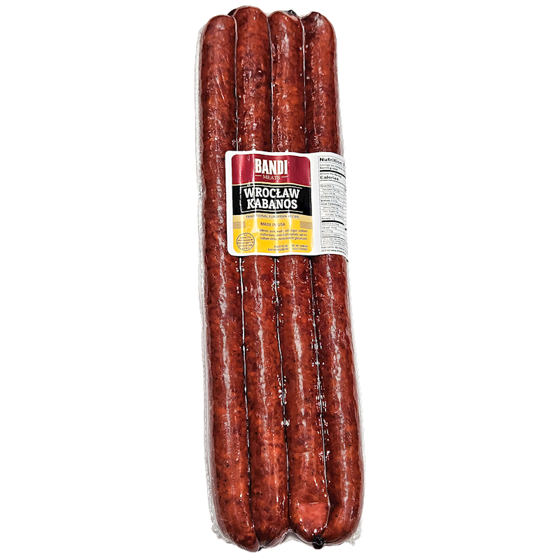 "BANDI MEATS" Wroclaw Kabanos $5.20