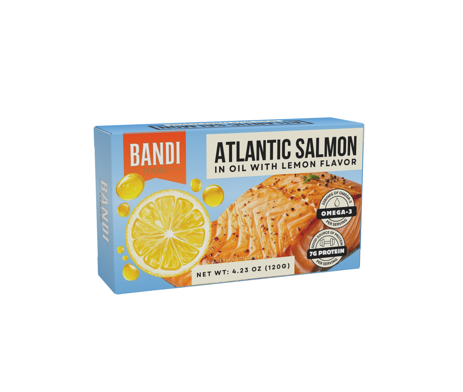 BANDI Atlantic Salmon in Oil with Lemon $2.30