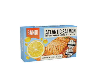 BANDI Atlantic Salmon in Oil with Lemon $2.30