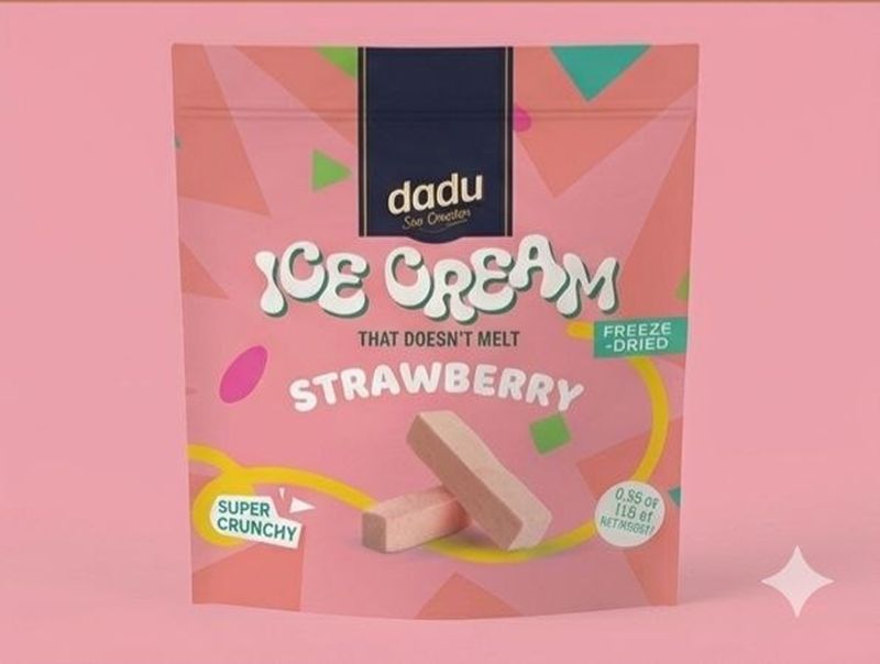 Dadu Freeze-Dried Ice Cream Strawberry  $2.50