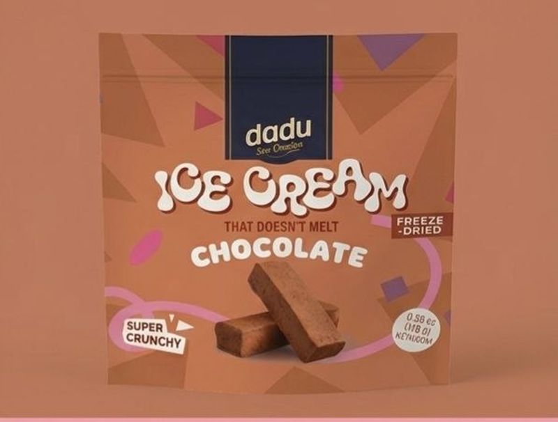 Dadu Freeze-Dried Ice Cream Chocolate $2.50