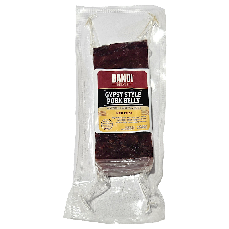 "BANDI MEATS" Gypsy Style Pork Belly Chunk $6.20