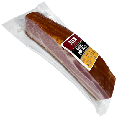 "BANDI MEATS" Smoked Pork Belly Chunk $6.20