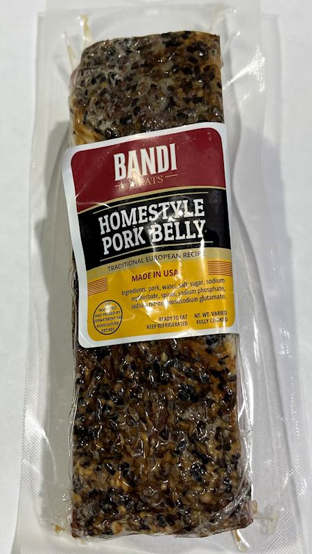 "BANDI MEATS" Homestyle Pork Belly Chunk $6.20
