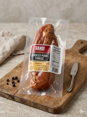 "BANDI MEATS" Smoked Pork Tongue $5.20