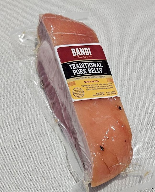 "BANDI MEATS" Traditional Pork Belly $5.20