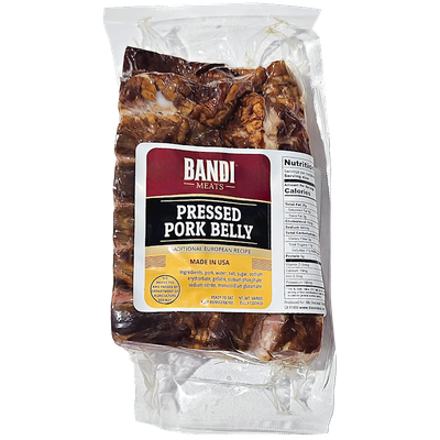 "BANDI MEATS" Pressed Pork Belly Chunk $6.20