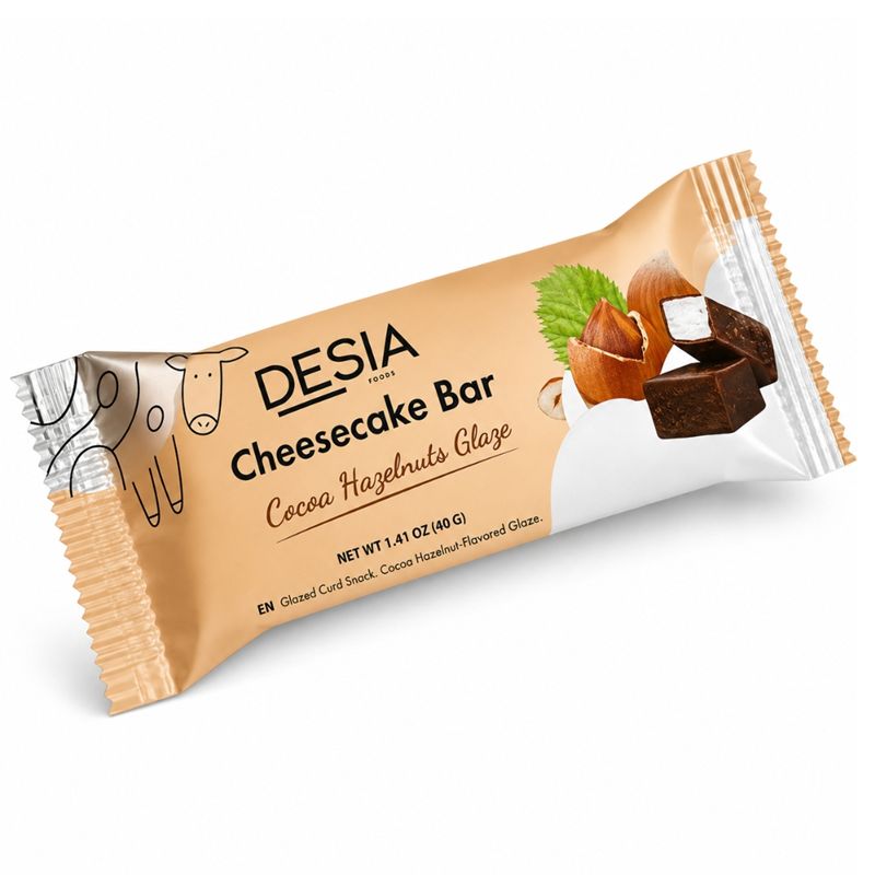 DESIA Vanilla Cheesecake Bar with Hazelnut $0.85