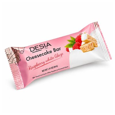 DESIA Raspberry White Chocolate Cheesecake Bar $0.85