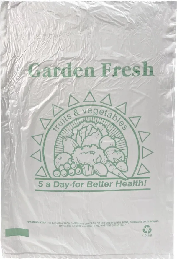 11" x 17" "5-a-Day" Produce Bags on Roll $20.00
