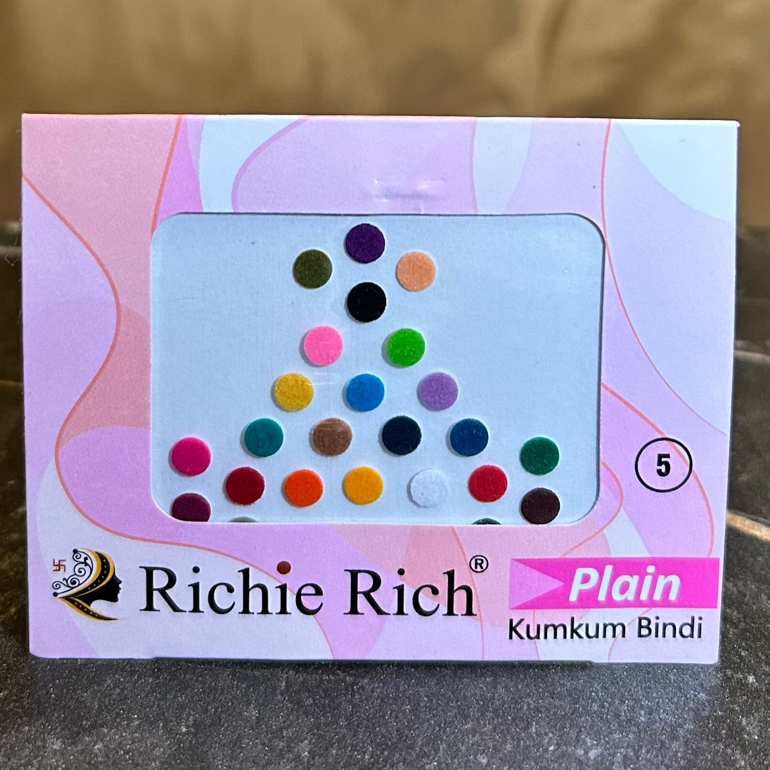 Bindiya meerdere kleuren 5 mm