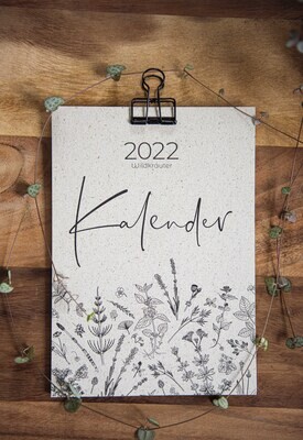 100% ökologischer Kalender 2022 100% ökologischer Kalender 2022