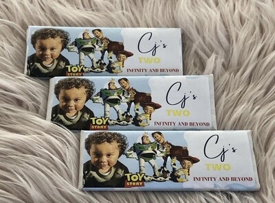 Toy Story Themed Personalised Hershey Bar
