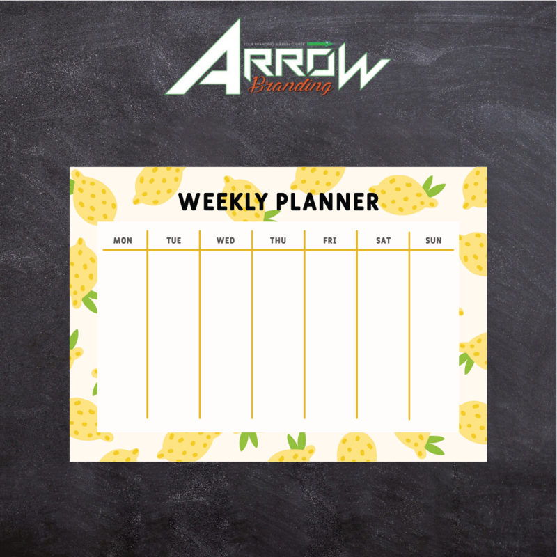 Lemons Weekly Planner
